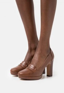 Toma de corriente 🎉 Anna Field Zapatos De Plataforma - Cognac, Mujer ✨