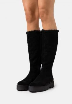 Comprar ✨ Anna Field LEATHER - Botas Para La Nieve - Black, Mujer ⌛