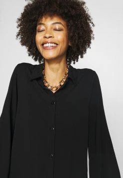 Cupón ⭐ Anna Field Oversized - Vestido Camisero - Black, Mujer ⌛ -Fashionize Ventas 9051048154f8435692bac71bb0aee414