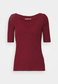 Mejor precio 😍 Anna Field Camiseta Estampada - Dark Red, Mujer 😍