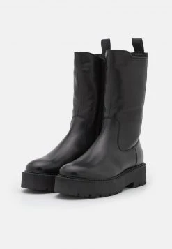 Barato 👍 Anna Field LEATHER - Botas Para La Nieve - Black, Mujer ✔️ -Fashionize Ventas 923bb0be0ddf47068830bb98eb9986ab