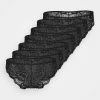 Barato ✨ Anna Field 7 PACK LACE BRIEF - NEW VARIATION OF GREER - MICRO PANEL - Braguitas - Black, Mujer ❤️ -Fashionize Ventas 928ed394c7eb4dbdba41c5260b74ff04