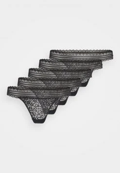 Las mejores reseñas de 👍 Anna Field 5PP LACE THONG - Tanga - Black, Mujer 🎁 -Fashionize Ventas 934b7773eca941ca928760ab1c858641