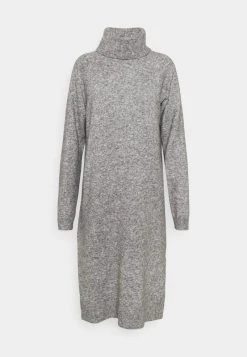 Barato 😀 Anna Field Vestido De Punto - Mottled Dark Grey, Mujer 👍 -Fashionize Ventas 938695da326b4f919aa4e06ce799d0cd