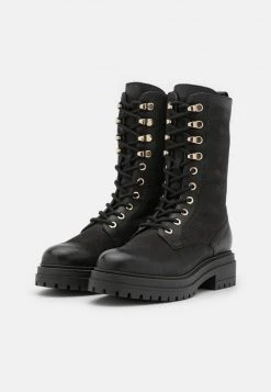 mejor venta ⭐ Anna Field LEATHER - Botas Con Plataforma - Black, Mujer 🎁 10 mejor venta ⭐ Anna Field LEATHER - Botas Con Plataforma - Black, Mujer 🎁 -Fashionize Ventas 93cc5797663c4701b7bd277759ac9dd2