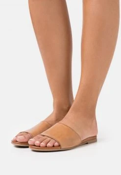 Descuento 🎉 Anna Field LEATHER - Sandalias Planas - Beige, Mujer 😍