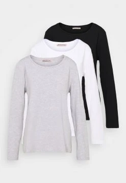 Venta express 🛒 Anna Field 3 PACK - Camiseta De Manga Larga - Black/white/mottled Light Grey, Mujer 😀 14 Venta express 🛒 Anna Field 3 PACK - Camiseta De Manga Larga - Black/white/mottled Light Grey, Mujer 😀 -Fashionize Ventas 961352bddf144aa8ae41be158008bf1b