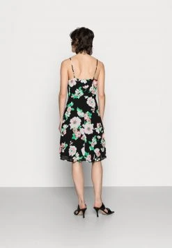 Toma de corriente 👍 Anna Field STRAPPA FIT AND FLARE - Vestido Informal - Black/pink, Mujer 🥰 -Fashionize Ventas 978041ea2af54865b517b0df7272e397