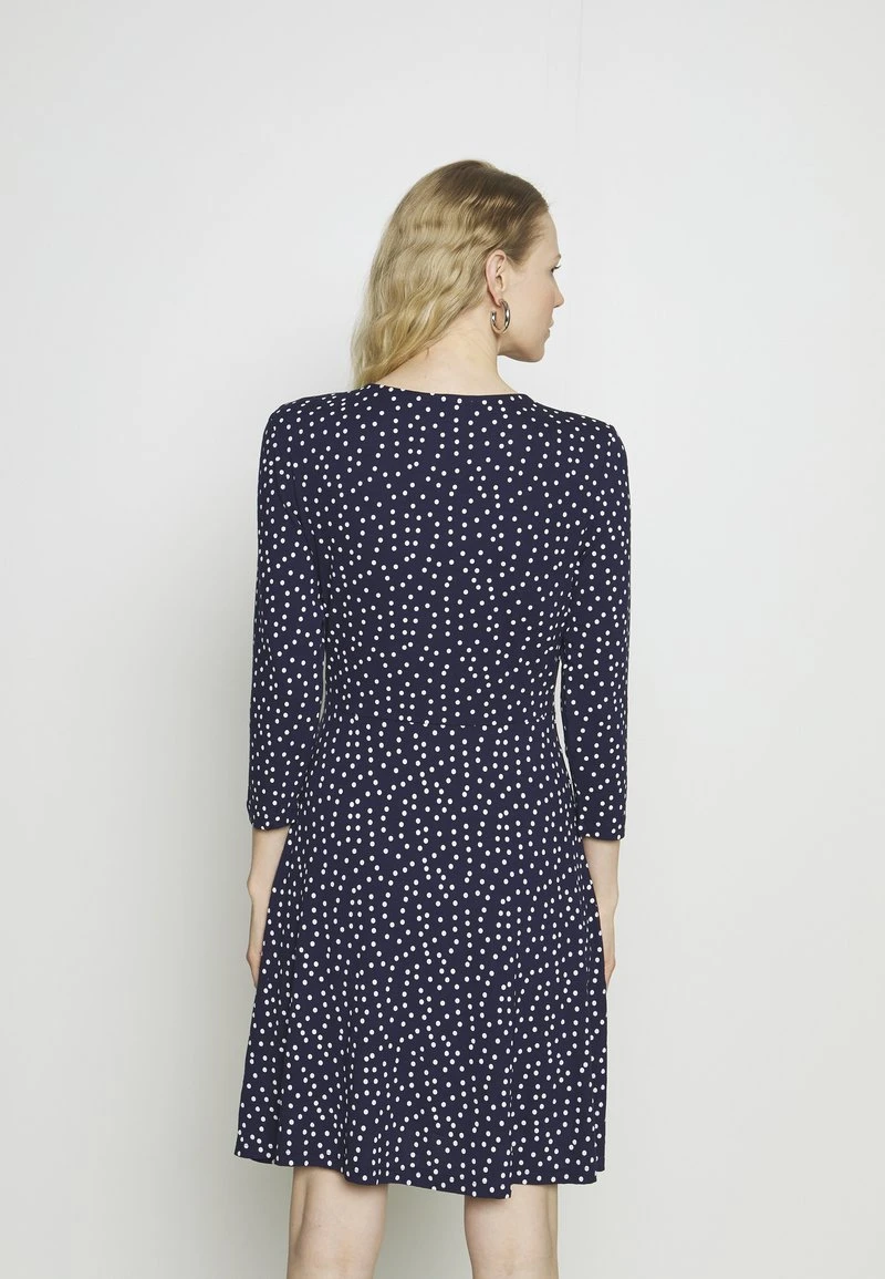 Descuento 🛒 Anna Field Quarter Sleeves Wrap Mini Dress - Vestido Ligero - Dark Blue/white, Mujer ⭐ 5 Descuento 🛒 Anna Field Quarter Sleeves Wrap Mini Dress - Vestido Ligero - Dark Blue/white, Mujer ⭐ - Imagen 3