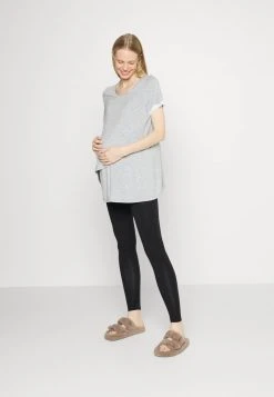 Nuevo 🛒 Anna Field MATERNITY LEGGING SET - Pijama - Grey/black, Mujer ✨ -Fashionize Ventas 99d2d702fd5f490ca449a2448b5fdbe3