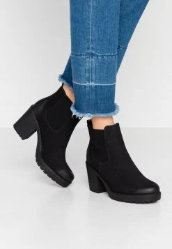 Toma de corriente ⌛ Anna Field WINTER BOOTIES - Botines Bajos - Black, Mujer 🧨