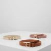 mejor venta 😍 Anna Field 3 PACK - Cinturón - Cognac/rose/beige, Mujer 🔔 -Fashionize Ventas 9ec69dad22394af7a2536585ce1c33e5
