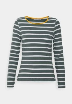 Las mejores reseñas de 😍 Anna Field STRIPEY CONTRAST - Camiseta De Manga Larga - Light Green, Mujer 😀