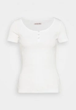 Descuento ✔️ Anna Field Camiseta Básica - White, Mujer 🌟