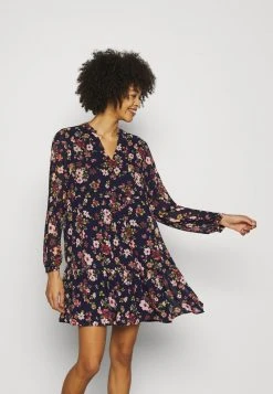 Gran venta ❤️ Anna Field Vestido Informal - Dark Blue/pink, Mujer ⌛