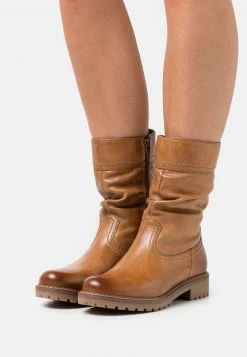 Promoción ⭐ Anna Field LEATHER - Botines - Cognac, Mujer 🛒