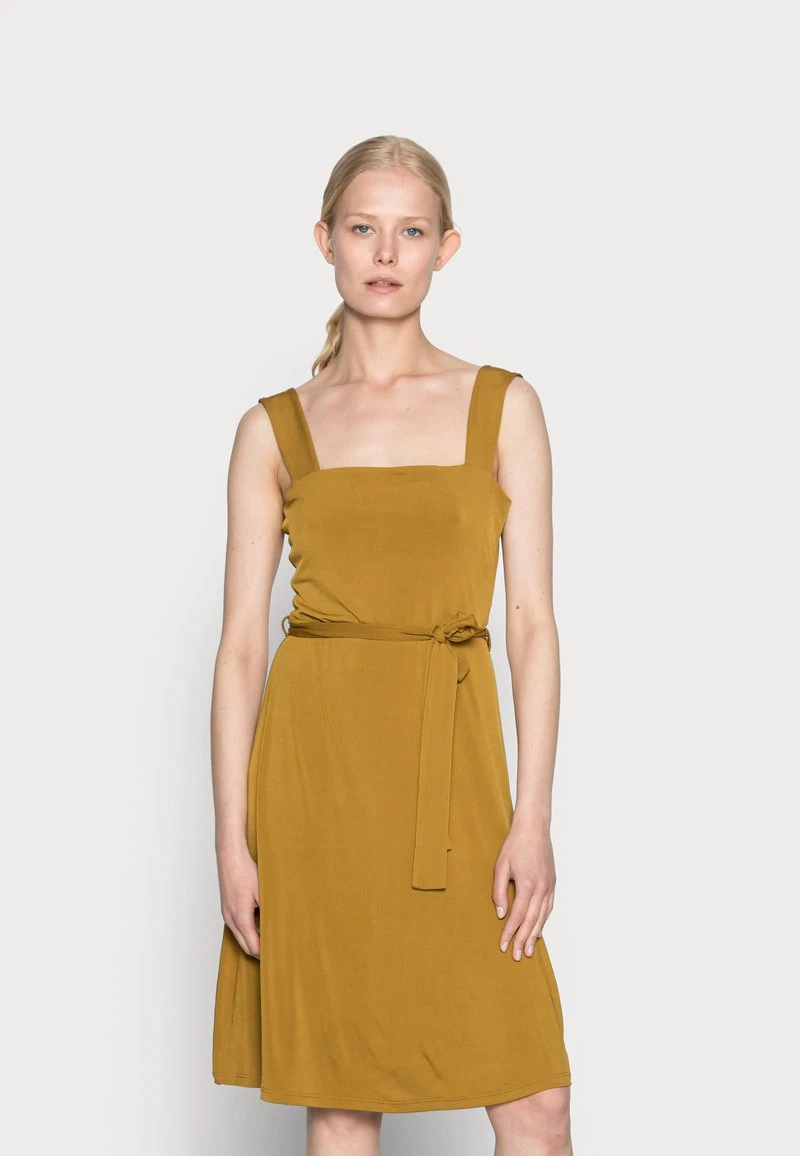 Venta al por mayor 😉 Anna Field WIDE STRAP BASIC MIDI DRESS - Vestido Informal - Brown, Mujer 😀 3 Venta al por mayor 😉 Anna Field WIDE STRAP BASIC MIDI DRESS - Vestido Informal - Brown, Mujer 😀