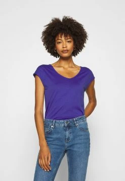 Toma de corriente 🧨 Anna Field Camiseta Básica - Clematis Blue, Mujer ⌛
