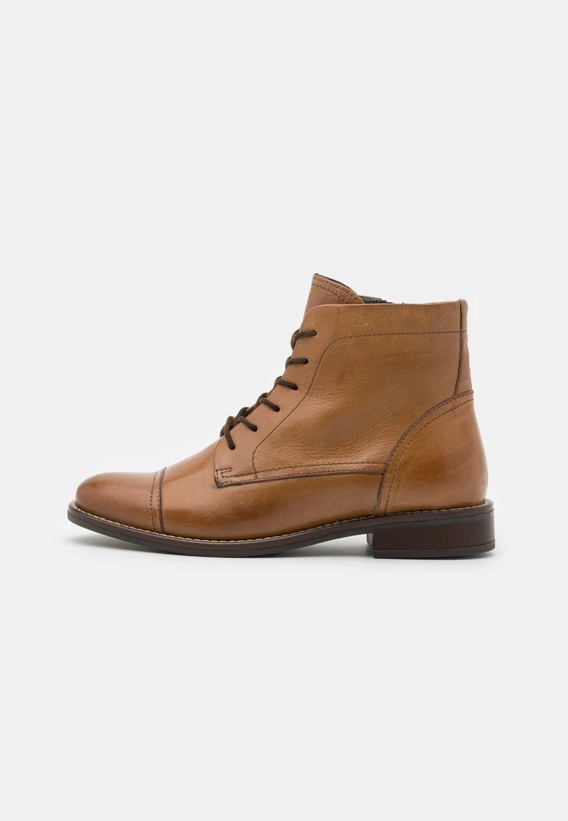 Mejor precio 😍 Anna Field LEATHER - Botines Con Cordones - Cognac, Mujer 🔔 4 Mejor precio 😍 Anna Field LEATHER - Botines Con Cordones - Cognac, Mujer 🔔 - Imagen 2