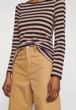 Cupón 🌟 Anna Field Camiseta De Manga Larga - Camel/dark Blue, Mujer ❤️ -Fashionize Ventas aba7e4cb7ba84c1496b3e9f818c7a910