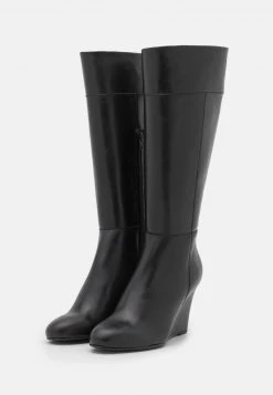 mejor venta ⭐ Anna Field LEATHER - Botas De Cuña - Black, Mujer 💯 -Fashionize Ventas ad4a9c85b8a241a5b4cd5221ca1f3829