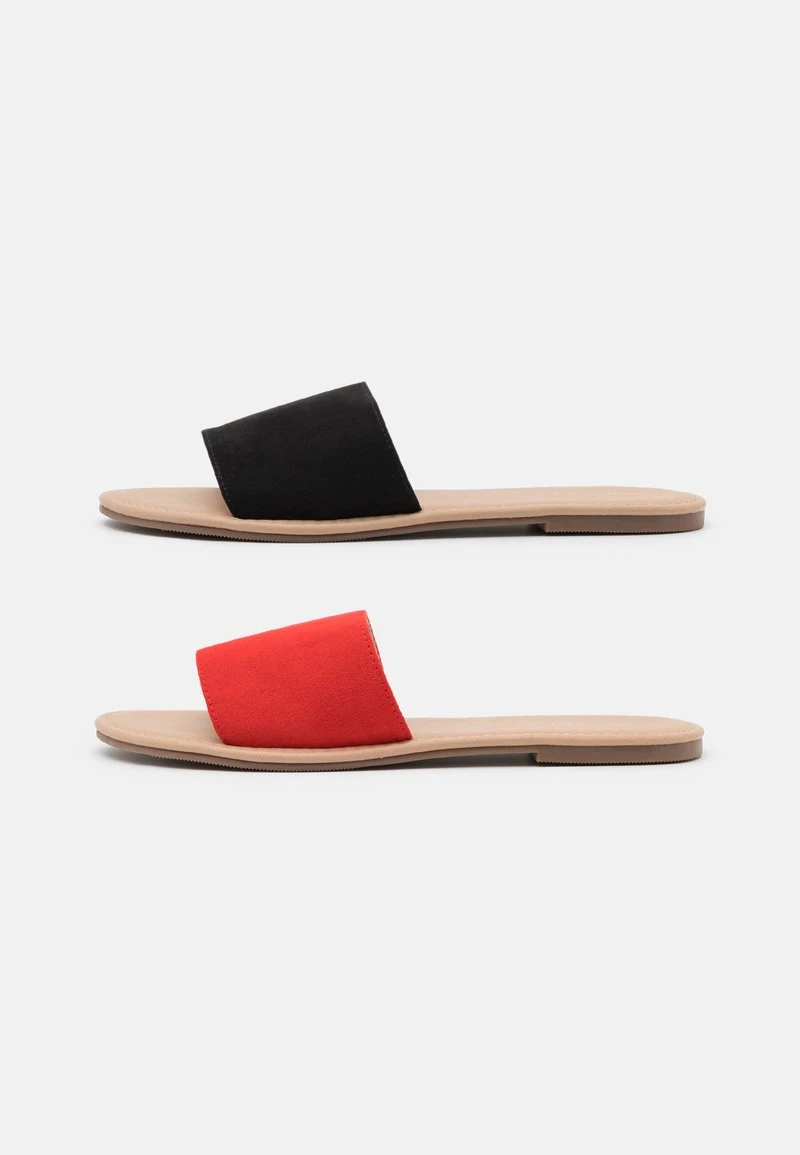 Comprar 🛒 Anna Field 2 PACK - Sandalias Planas - Black/red, Mujer 🧨 4 Comprar 🛒 Anna Field 2 PACK - Sandalias Planas - Black/red, Mujer 🧨 - Imagen 2