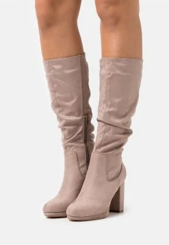 Descuento ✨ Anna Field Botas Con Plataforma - Taupe, Mujer ✔️