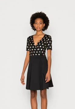 Lo mas barato 🎉 Anna Field Vestido De Cóctel - Gold/black, Mujer 😉