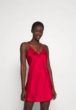 Presupuesto 😍 Anna Field GIFT SET - Camisón - Dark Red, Mujer ❤️