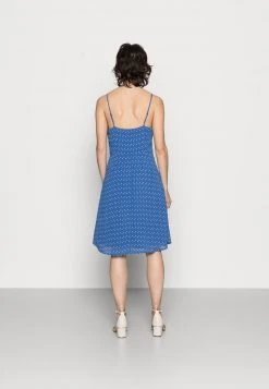 Promoción 🧨 Anna Field STRAPPA FIT AND FLARE - Vestido Informal - Blue, White, Mujer 🛒 -Fashionize Ventas b0f697241e4140cdbe4786a00e02bf55