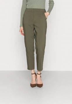 Mejor trato 🔔 Anna Field Pantalones Chinos - Dark Green, Mujer 🧨