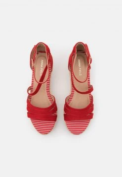 Barato ❤️ Anna Field 🥰 Sandalias Con Plataforma - Red, Mujer 😍 13 Barato ❤️ Anna Field 🥰 Sandalias Con Plataforma - Red, Mujer 😍 -Fashionize Ventas b43725e4ccb645b09bc303356ca311d0