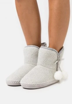 Barato 👍 Anna Field Pantuflas - Light Grey/white, Mujer ⌛