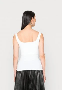 ofertas ❤️ Anna Field MINIMAL TANK WITH SQUARE ROUND NECKLINE - Top - White, Mujer 🎉 -Fashionize Ventas b803a50d1f664b69b9c9dfd9b2a48e4a