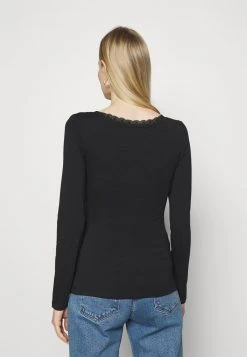 Venta express 😍 Anna Field Camiseta De Manga Larga - Black, Mujer ✨ -Fashionize Ventas b814806306dc4e2884c75d87ef81d72d