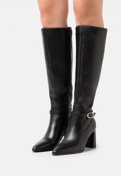 Descuento ⭐ Anna Field LEATHER - Botas - Black, Mujer 😉