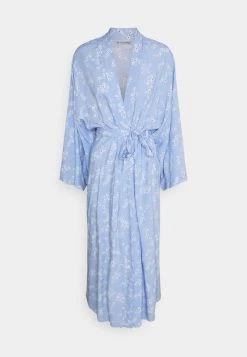 ofertas ✨ Anna Field LISHA LONG PRINTED ROBE - Albornoz - Blue Denim, Mujer ⌛ -Fashionize Ventas baab1d07d53f40e684f559776266f114