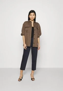 Promoción ✨ Anna Field Pantalones Chinos - Dark Blue, Mujer 🔥 -Fashionize Ventas bbdaf004ad434f76a46d5befb153f283