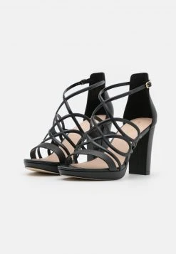 Comprar ⭐ Anna Field LEATHER - 🔔 Sandalias De Tacón - Black, Mujer ❤️ -Fashionize Ventas bd1ec9bf029440a9bff3f20e8a905a1c