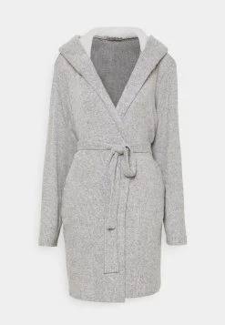 Lo mas barato 🥰 Anna Field RIBBED BATHROBE - Albornoz - Grey, Mujer ⌛ -Fashionize Ventas be4bbcc739854672a58054a053e582d2