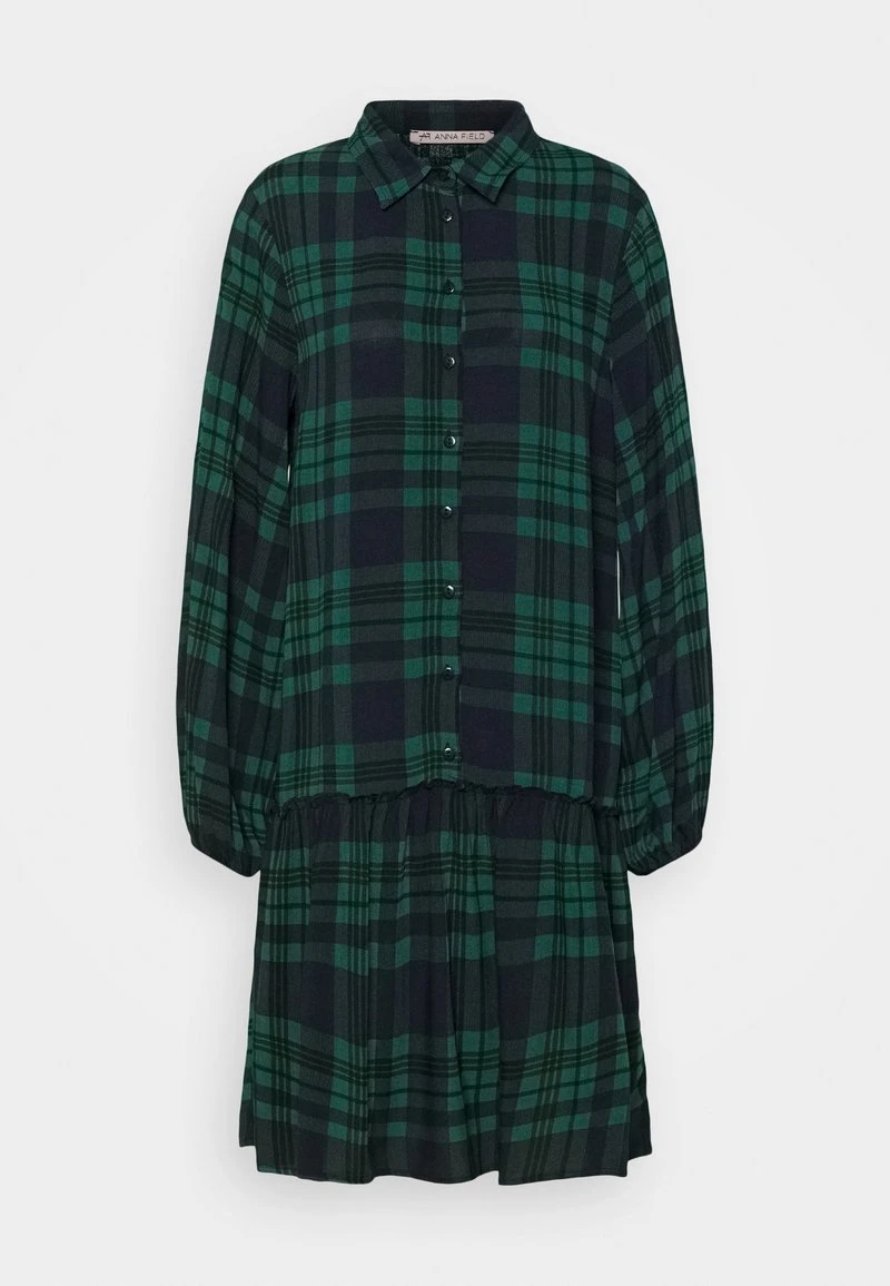 mejor venta 🔔 Anna Field Oversized - Vestido Camisero - Green/blue, Mujer ⌛ 7 mejor venta 🔔 Anna Field Oversized - Vestido Camisero - Green/blue, Mujer ⌛ - Imagen 5