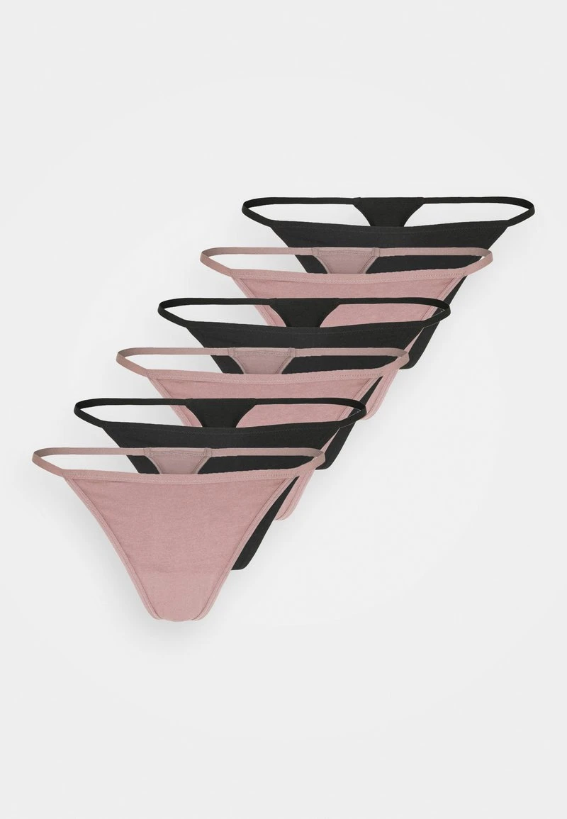 ofertas 🎁 Anna Field 7PP GEORGIA THONG PACK - Tanga - Black/pink, Mujer 🤩 7 ofertas 🎁 Anna Field 7PP GEORGIA THONG PACK - Tanga - Black/pink, Mujer 🤩 - Imagen 5