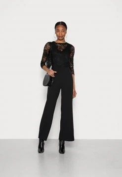 Lo mas barato 🎉 Anna Field Occasion SET - Detacheable Lace Top With V Neck Sleeveless Jumpsuit - Mono - Black, Mujer ❤️ -Fashionize Ventas c69903bd700a40e9bcae455ce8416d6b