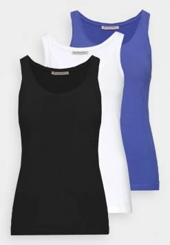 Descuento ✔️ Anna Field BASIC TANK 3er Pack - Top - Black/white/light Blue, Mujer 🥰 -Fashionize Ventas c780801dbea34425a98b68a18f0e2ec8
