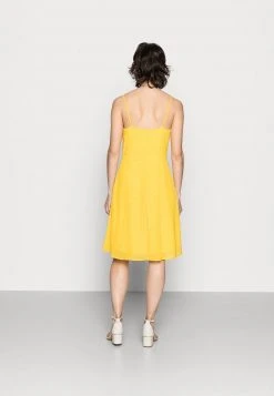 Descuento ❤️ Anna Field STRAPPA FIT AND FLARE - Vestido Informal - Yellow, White, Mujer 🛒 -Fashionize Ventas c7f4c0f5d3b04c9696c9bd77a11270cf