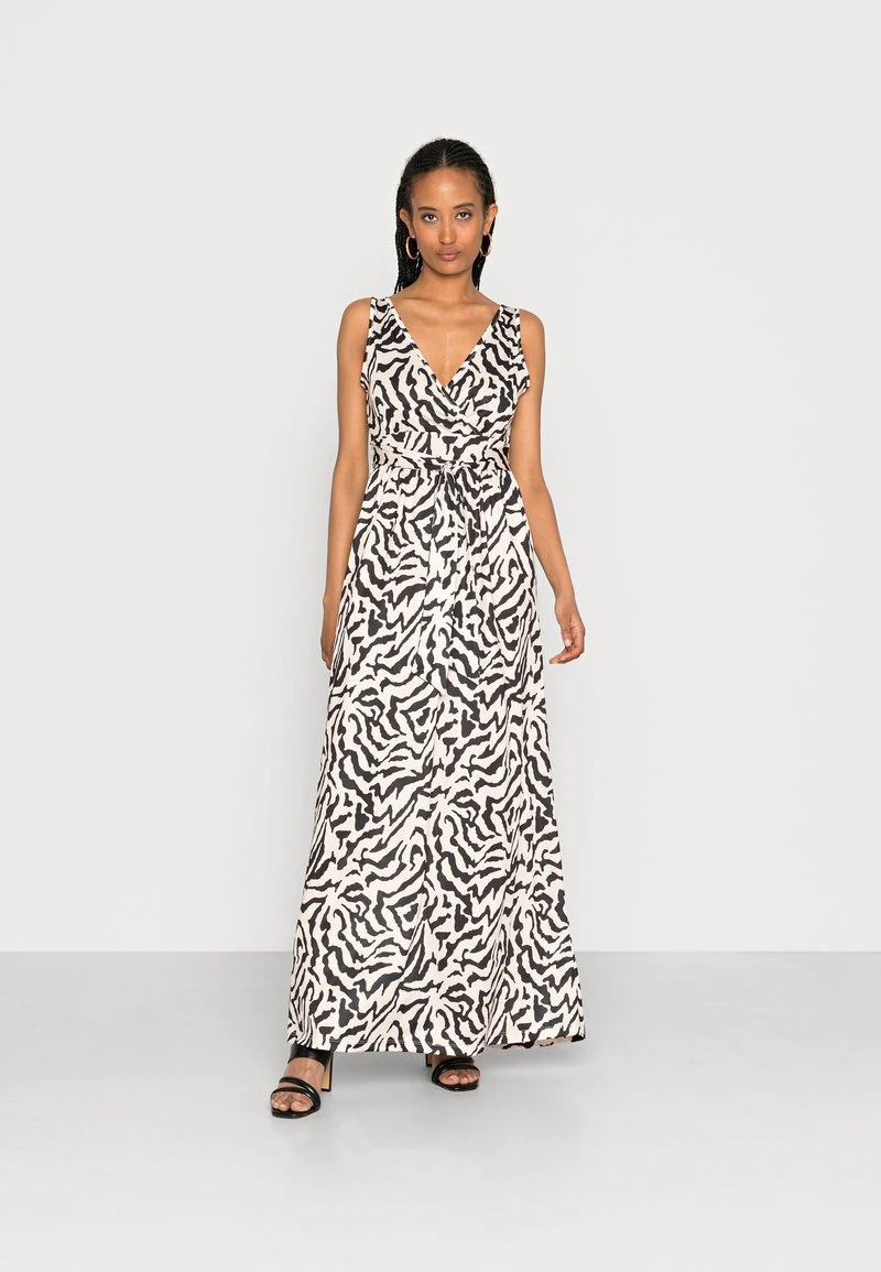 Promoción 😀 Anna Field Vestido Largo - Beige/black, Mujer 😀 3 Promoción 😀 Anna Field Vestido Largo - Beige/black, Mujer 😀