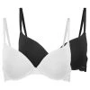 10 mejores 💯 Anna Field NADINE 2PP TSHIRT BRA PLAIN MICRO W LACE WING - Sujetador Básico - Black/white, Mujer 😀 -Fashionize Ventas cbdc3f52b3584a119d4dac9f306e4c84