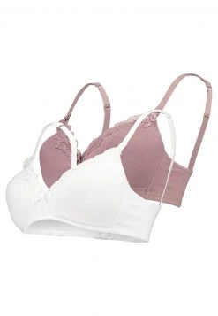 Comprar 🧨 Anna Field POPPY 2PP NURSING BRA - Sujetador Sin Tirantes/multiescote - Mauve/white, Mujer 😍 -Fashionize Ventas cd28ab39c5c24fd7aca8a866bd10985f