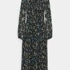 Barato 👍 Anna Field VOLANT MAXI ❤️ DRESS PRINTED - Vestido Informal - Black/blue, Mujer ❤️ -Fashionize Ventas d1a9c0c4e904498a99520a0bd1d0914b