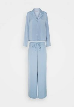 Mejor trato ❤️ Anna Field 🌟 HAMMERED SATIN PJ SET - Pijama - Blue Denim, Mujer ✔️
